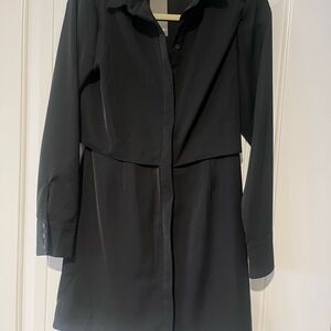 Nasty Gal Black Mini long sleeve Dress